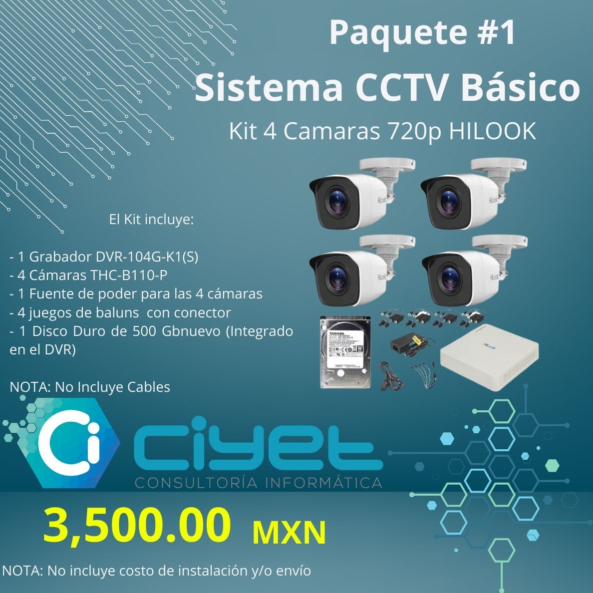CCTV Paquete #1